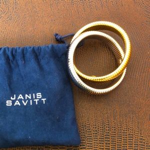 Janis Savitt DOUBLE COBRA BRACELET